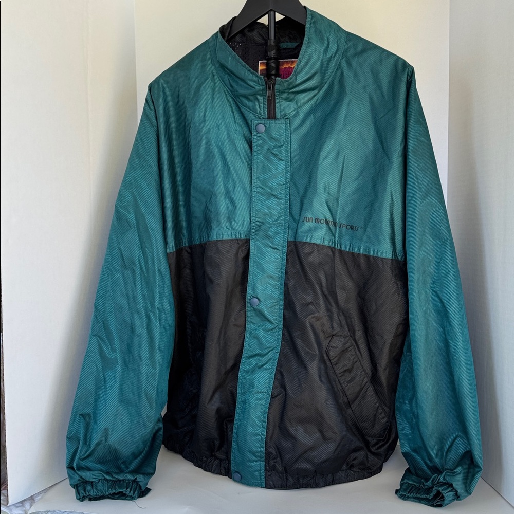 Sun Mountain Sports Cirrus Rainsuit Vintage Jacket size XL